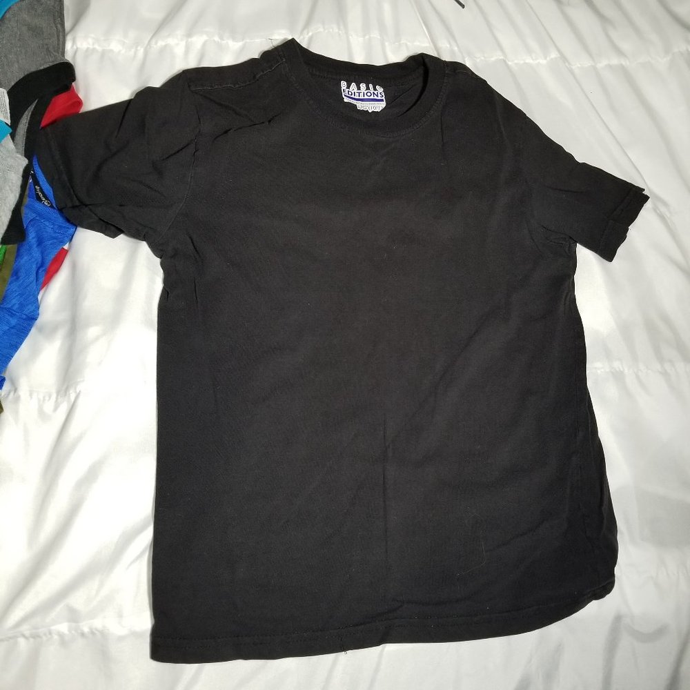 Basic Editions youth tshirt black